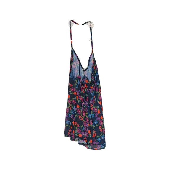 ASOS Petite Floral Spaghetti Strap Racerback Tank Top 0P - Picture 3 of 4